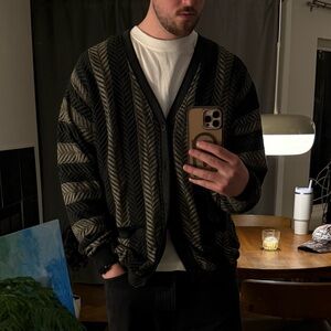 Tosani vintage button up cardigan